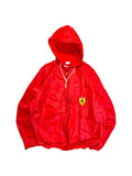90s Ferrari Regenjacke Rot M-L
