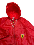 90s Ferrari Regenjacke Rot M-L