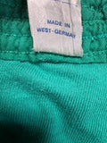 70s/80s Adidas Shorts Sprinter Baumwolle Made In West Germany Grün