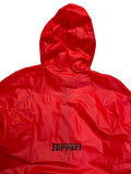 90s Ferrari Regenjacke Rot M-L