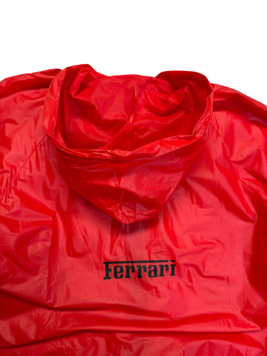 90s Ferrari Regenjacke Rot M-L