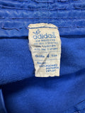 70s Adidas Shorts Nylon Glanz Sprinter Made In West Germany Blau
