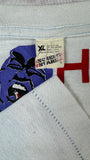 Vintage Screen Stars Shirt 80s California Raisins "Raisin Hell" Single Stitch Made In USA Weiß L-XL