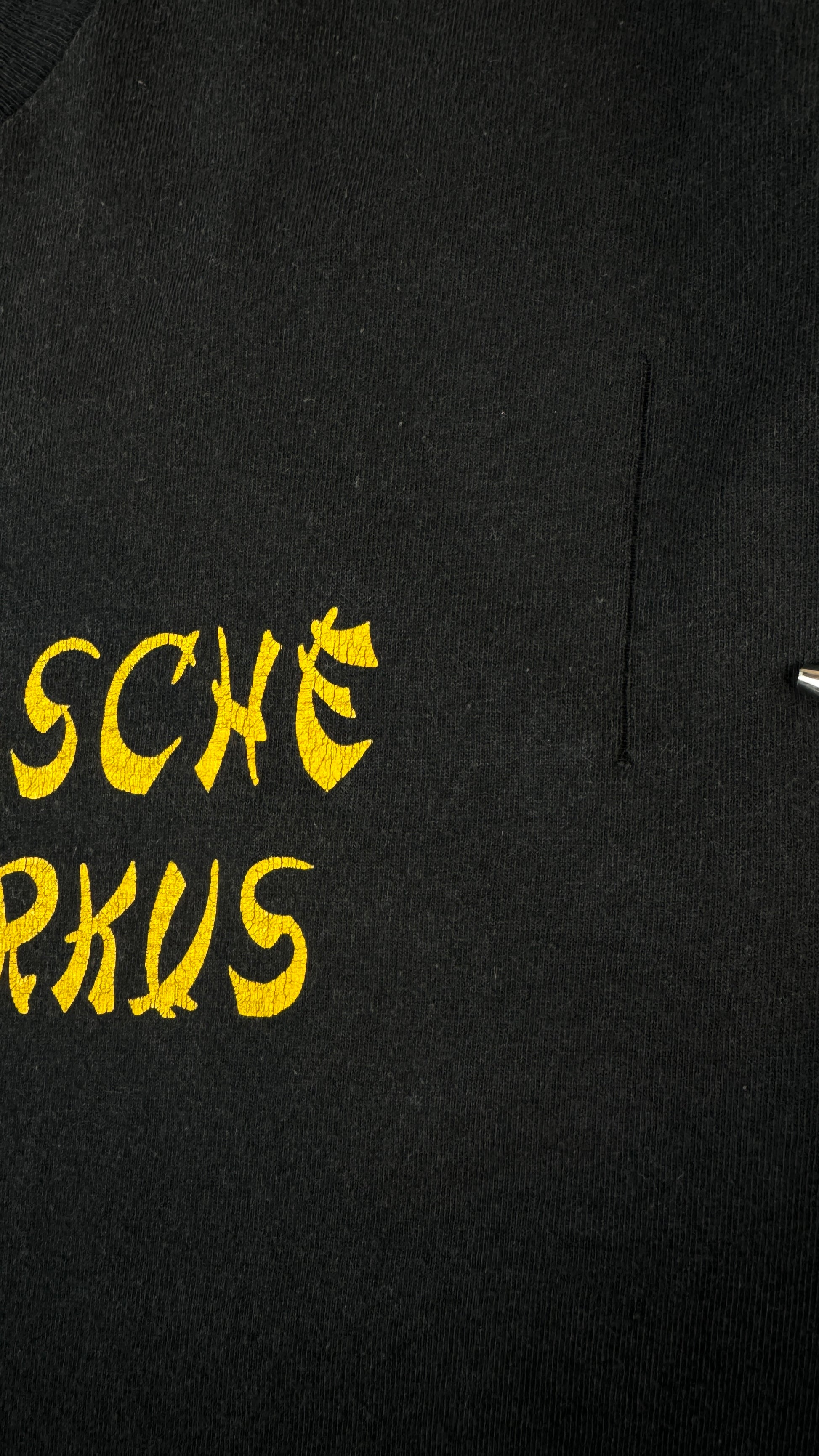 Vintage Screen Stars Shirt 80s "Der chinesische Nationalzirkus" Made In USA Single Stitch Schwarz L-XL - RareRags