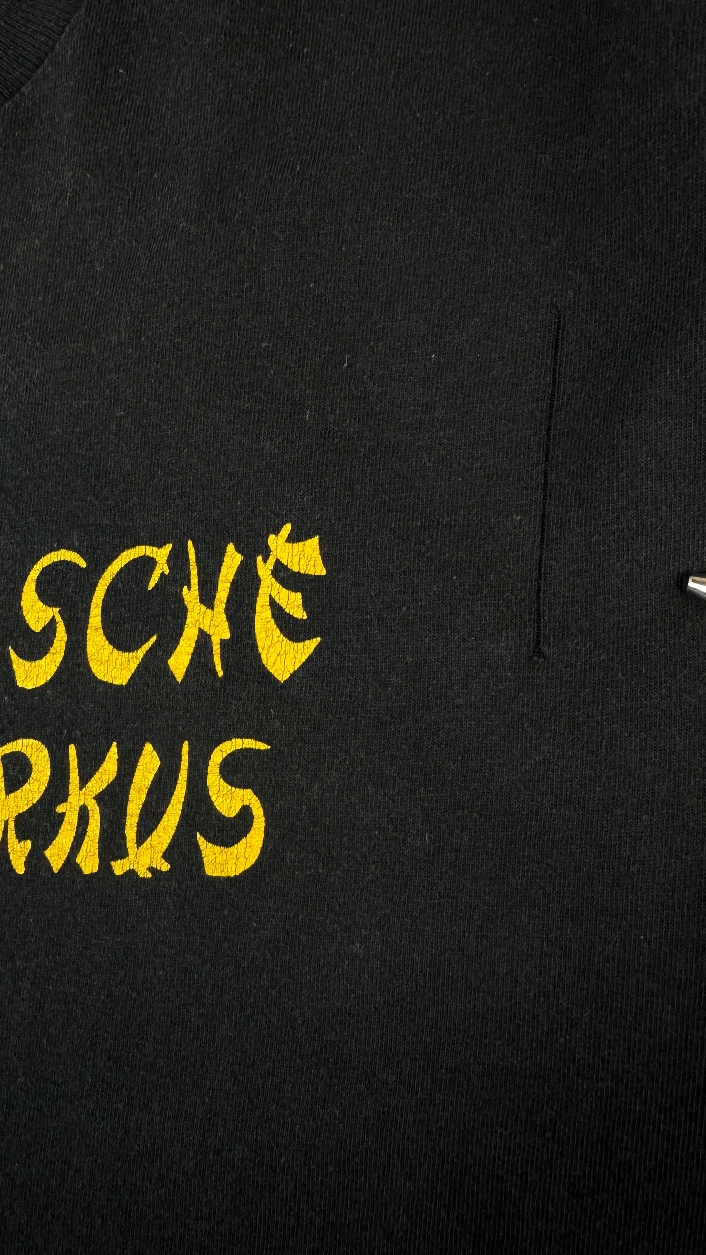Vintage Screen Stars Shirt 80s "Der chinesische Nationalzirkus" Made In USA Single Stitch Schwarz L-XL - RareRags