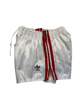 80s Adidas Shorts Nylon Glanz Sprinter Made In West Germany Weiß