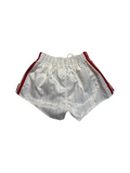 80s Adidas Shorts Nylon Glanz Sprinter Made In West Germany Weiß