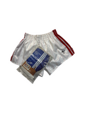 80s Adidas Shorts Nylon Glanz Sprinter Made In West Germany Weiß
