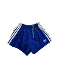 80s Adidas Shorts Sprinter Baumwolle Made In Yugoslavia Blau