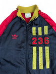 Vintage Adidas Tracksuit 90s "236" Schwarz Rot (D8) L-XL