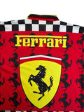90s Ferrari Bootleg Trikot Michael Schuhmacher Rot Schwarz XXL