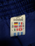 80s Adidas Shorts Sprinter Baumwolle Made In Yugoslavia Blau