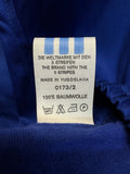 80s Adidas Shorts Sprinter Baumwolle Made In Yugoslavia Blau