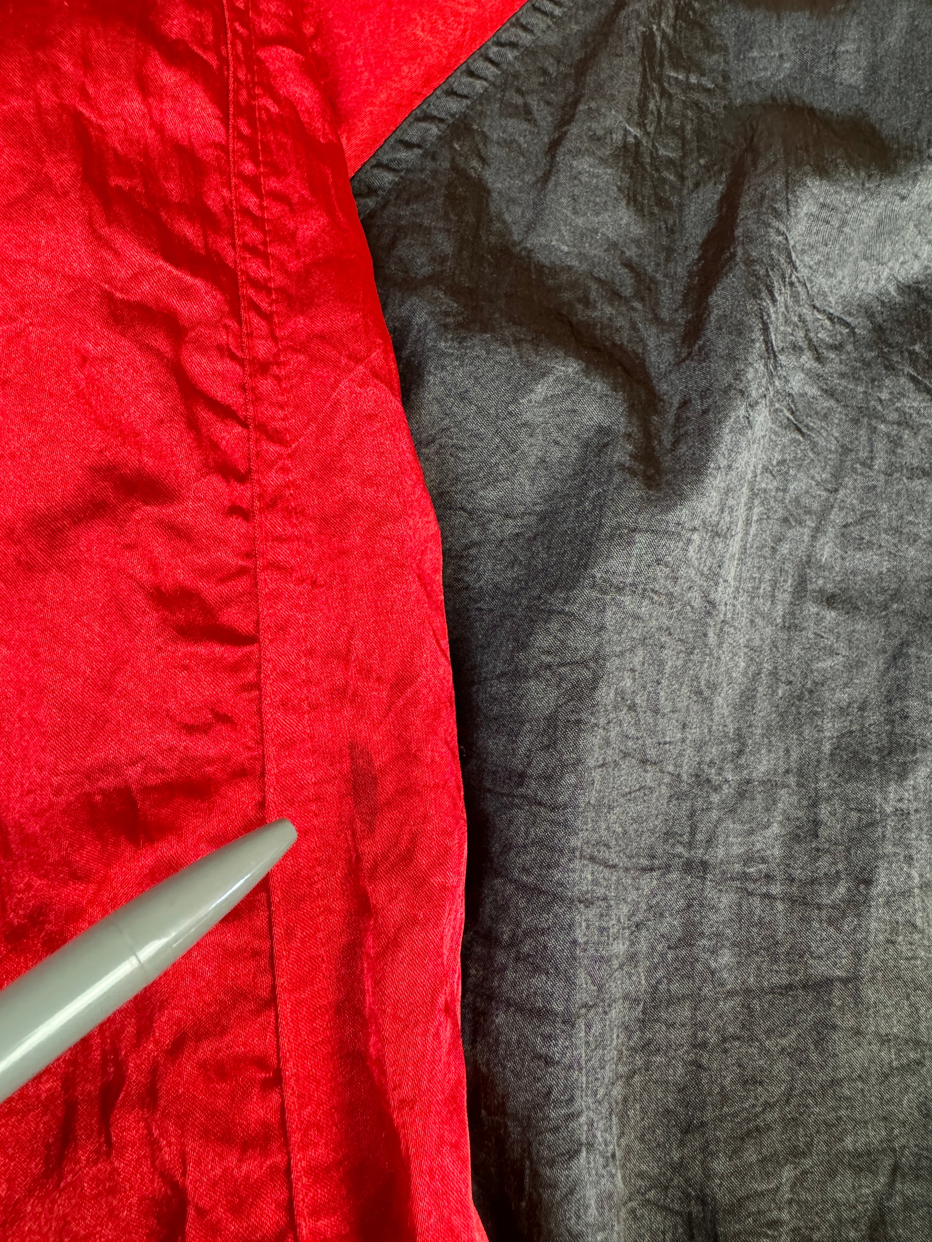 Vintage Adidas Tracksuit 90s "236" Schwarz Rot (D8) L-XL