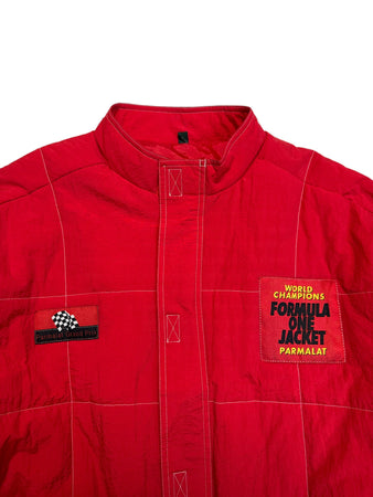 90s Parmalat Grand Prix Racingjacke F1 World Champions Rot L