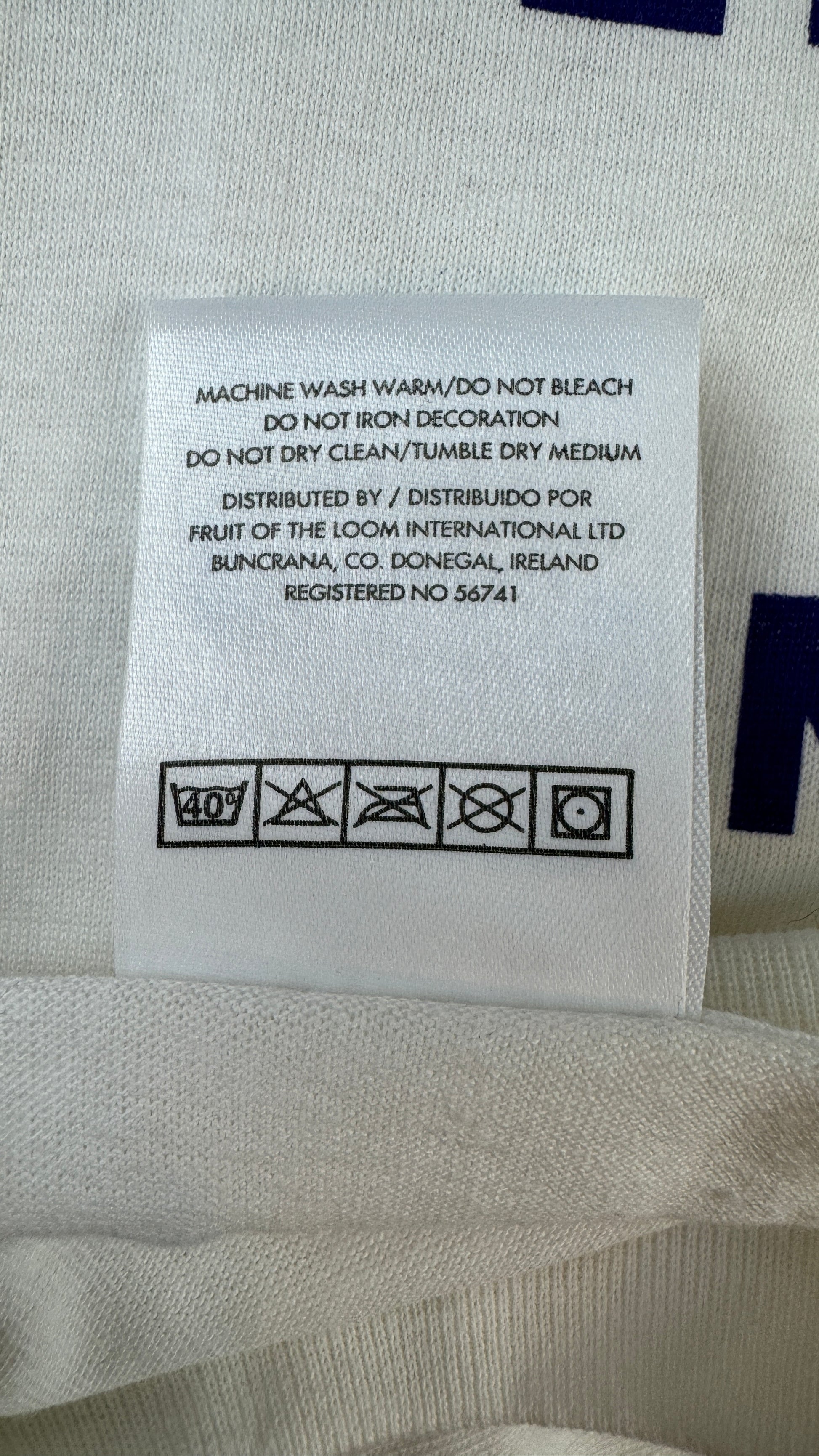 Vintage Screen Stars Shirt 90s "NO MA'AM- National Organization of Men Against Amazonian Masterhood" Single Stitch Weiß XL - RareRags
