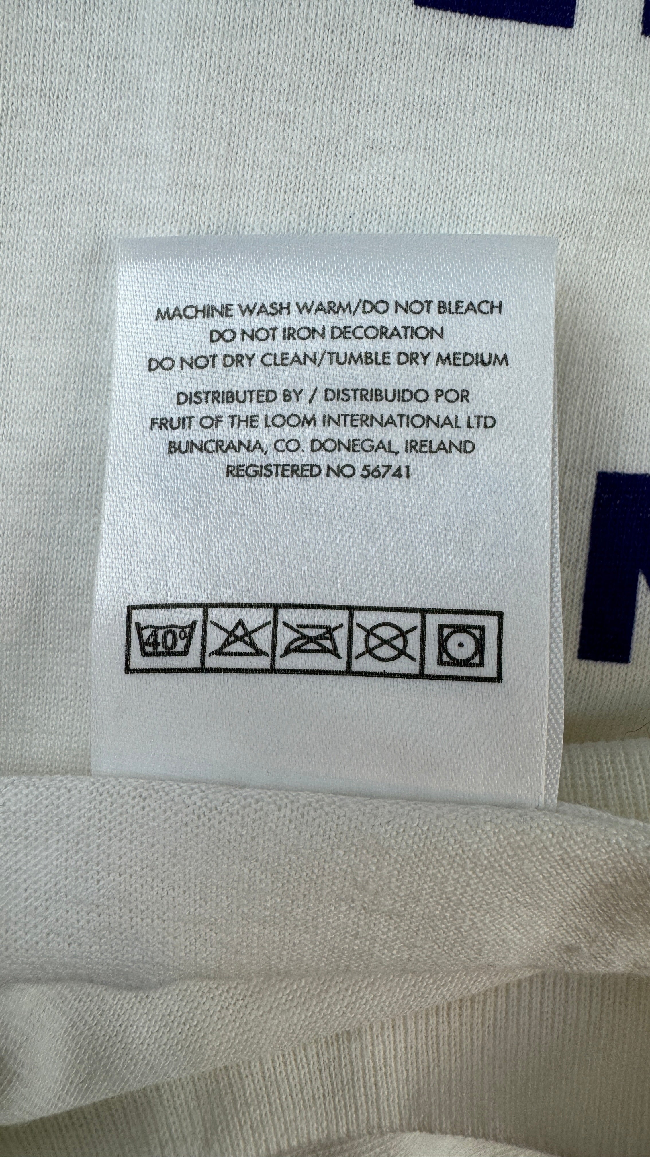 Vintage Screen Stars Shirt 90s "NO MA'AM- National Organization of Men Against Amazonian Masterhood" Single Stitch Weiß XL - RareRags