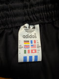 80s Adidas Shorts Sprinter Baumwolle Made In Yugoslavia Schwarz