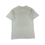 Vintage Hanes Shirt 1991 Monterey Bay Aquarium "Sharks have outlasted dinosaurs..." Single Stitch Made In USA Weiß M-L