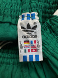 80s Adidas Shorts Sprinter Baumwolle Made In West Germany Grün