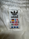 80s Adidas Shorts Sprinter Baumwolle Made In Yugoslavia Weiß