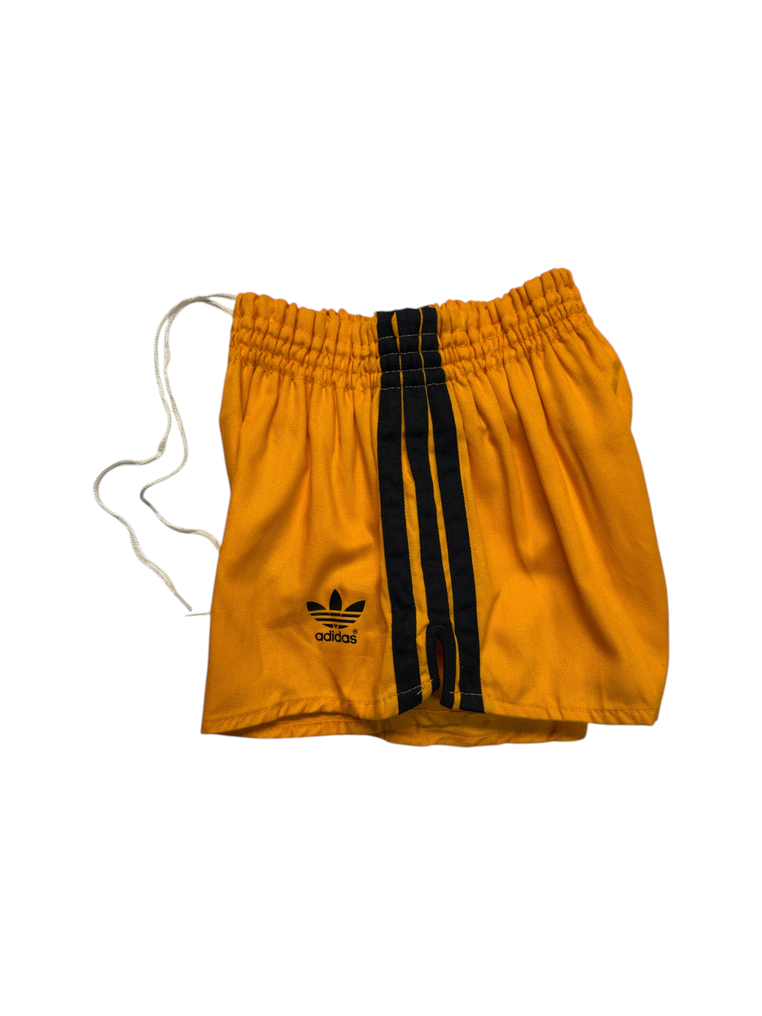 80s Adidas Shorts Sprinter Baumwolle Made In West Germany Orange - RareRags
