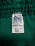 70s/80s Adidas Shorts Sprinter Baumwolle Made In West Germany Grün - RareRags