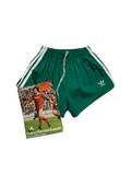 70s/80s Adidas Shorts Sprinter Baumwolle Made In West Germany Grün - RareRags