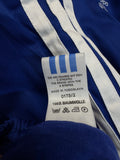 80s Adidas Shorts Sprinter Baumwolle Made In Yugoslavia Blau - RareRags