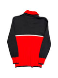 Rare! 70s Ferrari GTR Pullover Riri Zip Schwarz Rot S-M