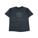 Vintage Shirt 90s "He's Got the Whole World in HIS Hands!!" Single Stitch Schwarz L-XL