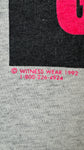 Vintage Witness Wear Shirt 1992 "Do it! God's Way" Single Stitch Grau L-XL