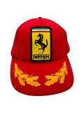 80s Ferrari Foam Cap Rot One Size