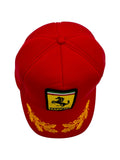 80s Ferrari Foam Cap Rot One Size