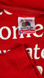 Vintage Fruit Of The Loom Shirt 90s "All men are created equal. All women are created SUPERIOR!" Single Stitch Made In USA Rot XL