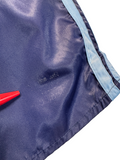 80s Adidas Shorts Nylon Glanz Sprinter Dunkelblau