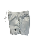 80s Adidas Shorts Nylon Glanz Sprinter Made In Yugoslavia Weiß