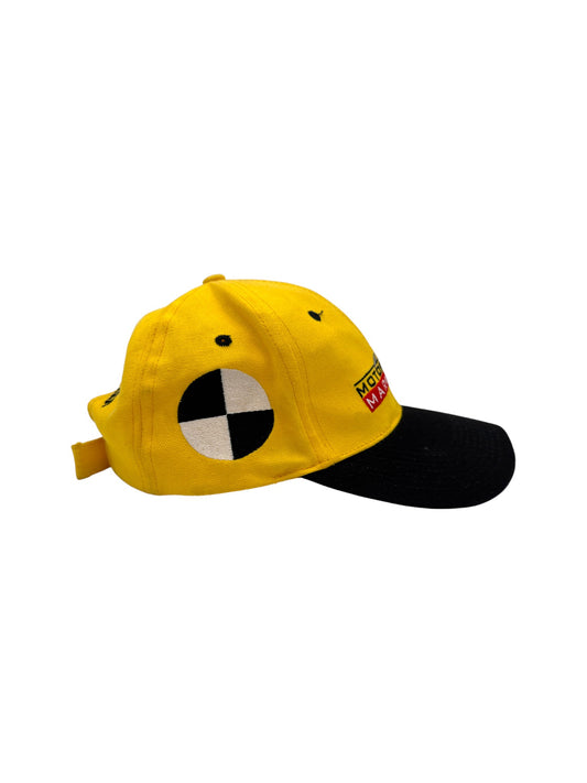 90s Motorsport Marketing Racing Cap Armin Pörnbacher Gelb One Size