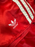 80s Adidas Shorts Nylon Glanz Sprinter Rot