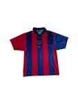 Vintage Nike Trikot Barcelona 2001/02 Gestreift Blau Rot S