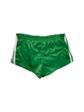 80s Adidas Shorts Nylon Glanz Sprinter Grün