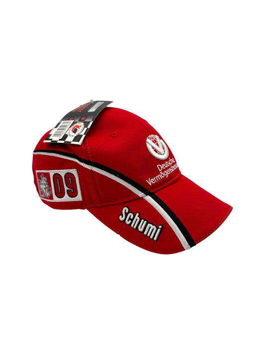 2009 Michael Schuhmacher Cap Deadstock DVAG Rot One Size