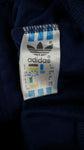 Vintage Adidas Sportjacke 90s Firebird Dunkelblau Orange D3 S