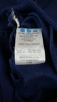 Vintage Adidas Sportjacke 90s Firebird Dunkelblau Orange D3 S
