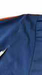 Vintage Adidas Sportjacke 90s Firebird Dunkelblau Orange D3 S