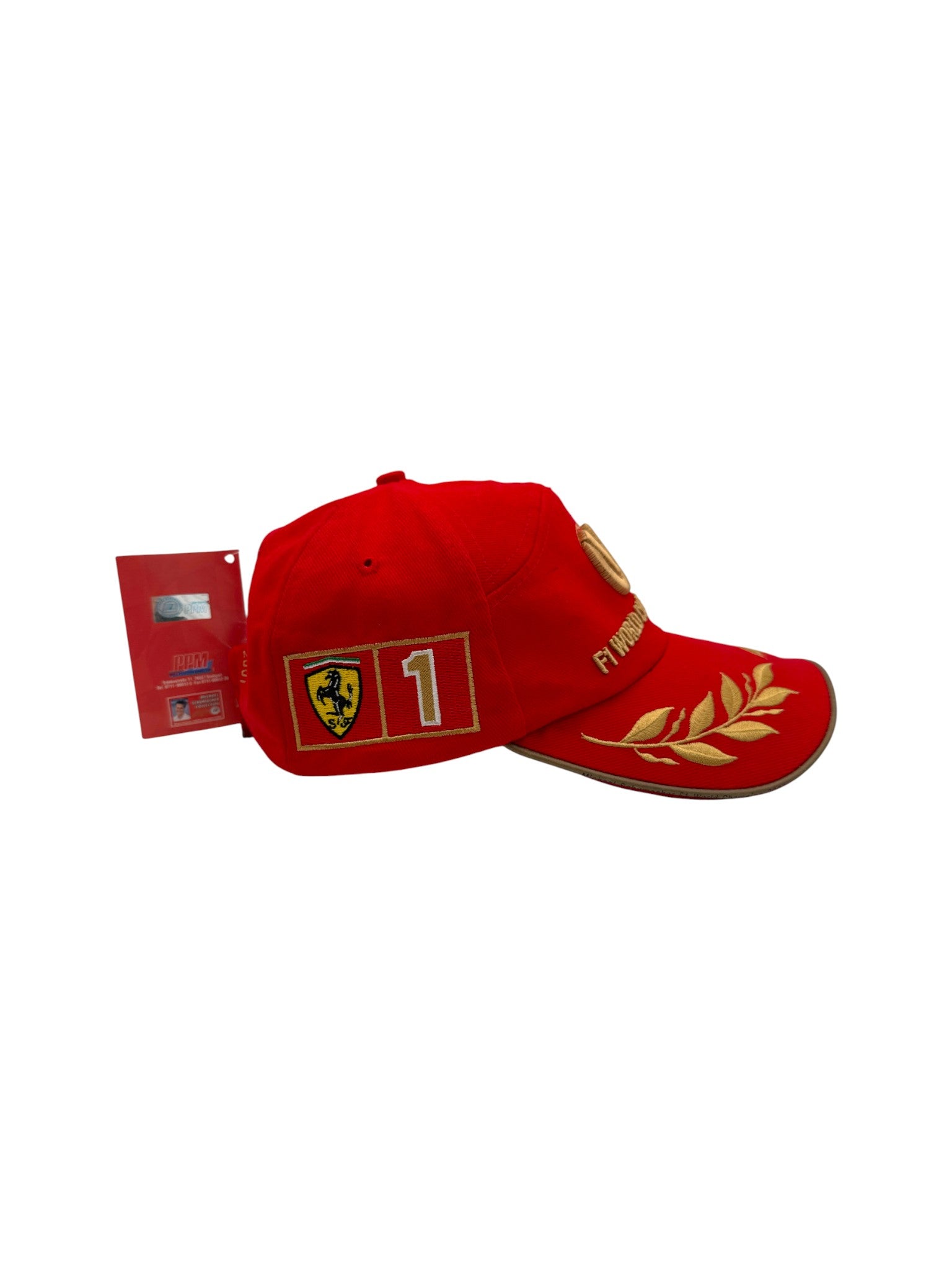 2001 Michael Schuhmacher Cap World Champion DVAG Deadstock Rot One Size