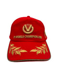 2001 Michael Schuhmacher Cap World Champion DVAG Deadstock Rot One Size