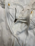 90s Polo Ralph Lauren Heavy Cotton Canvas Shorts Weiß