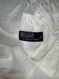 90s Polo Ralph Lauren Heavy Cotton Canvas Shorts Weiß