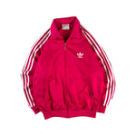 Vintage Adidas Sportjacke 90s Firebird Rosa D4 S-M